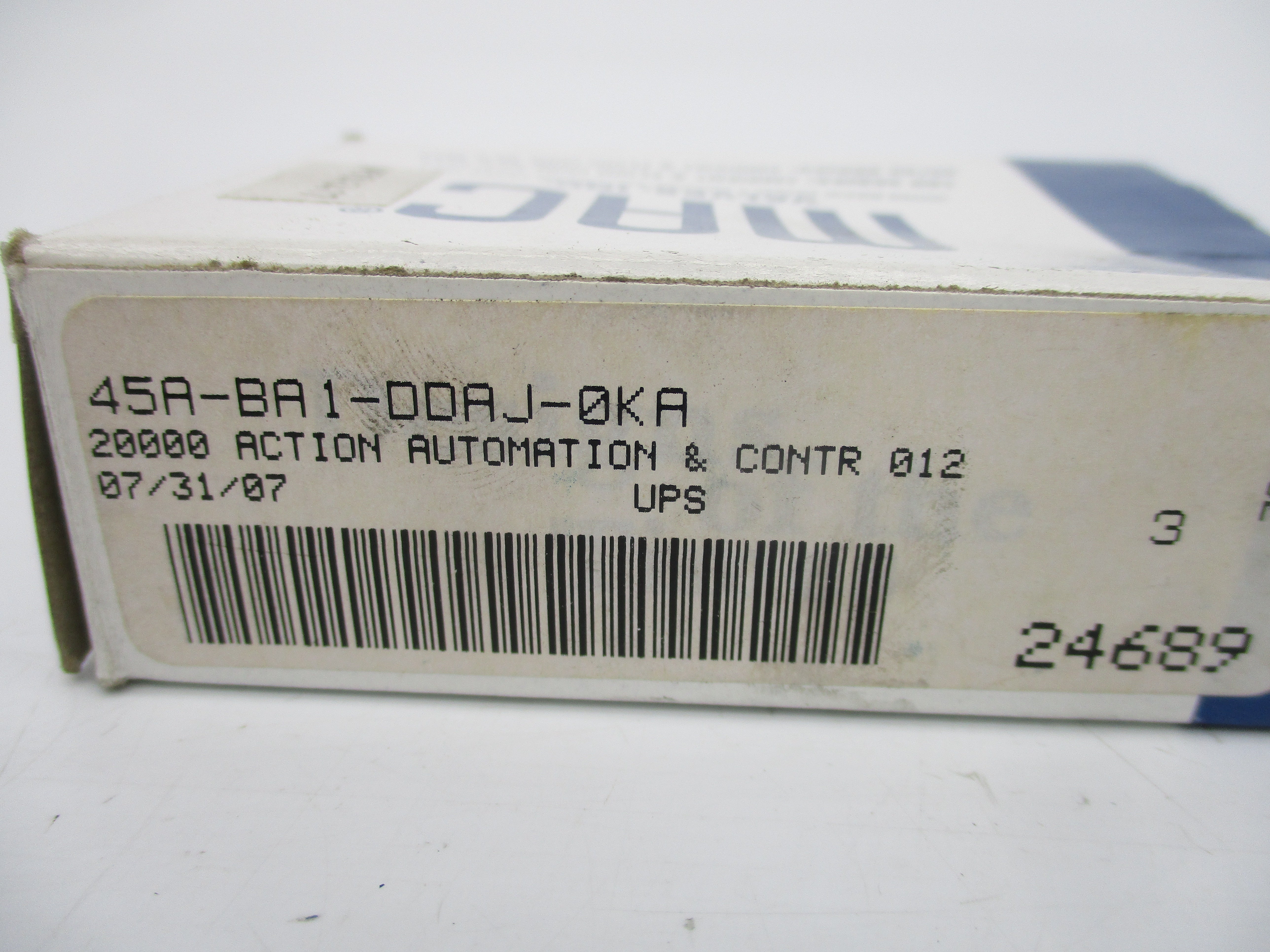 MAC 45A-BA1-DDAJ-0KA 24VDC 120PSI NSMP