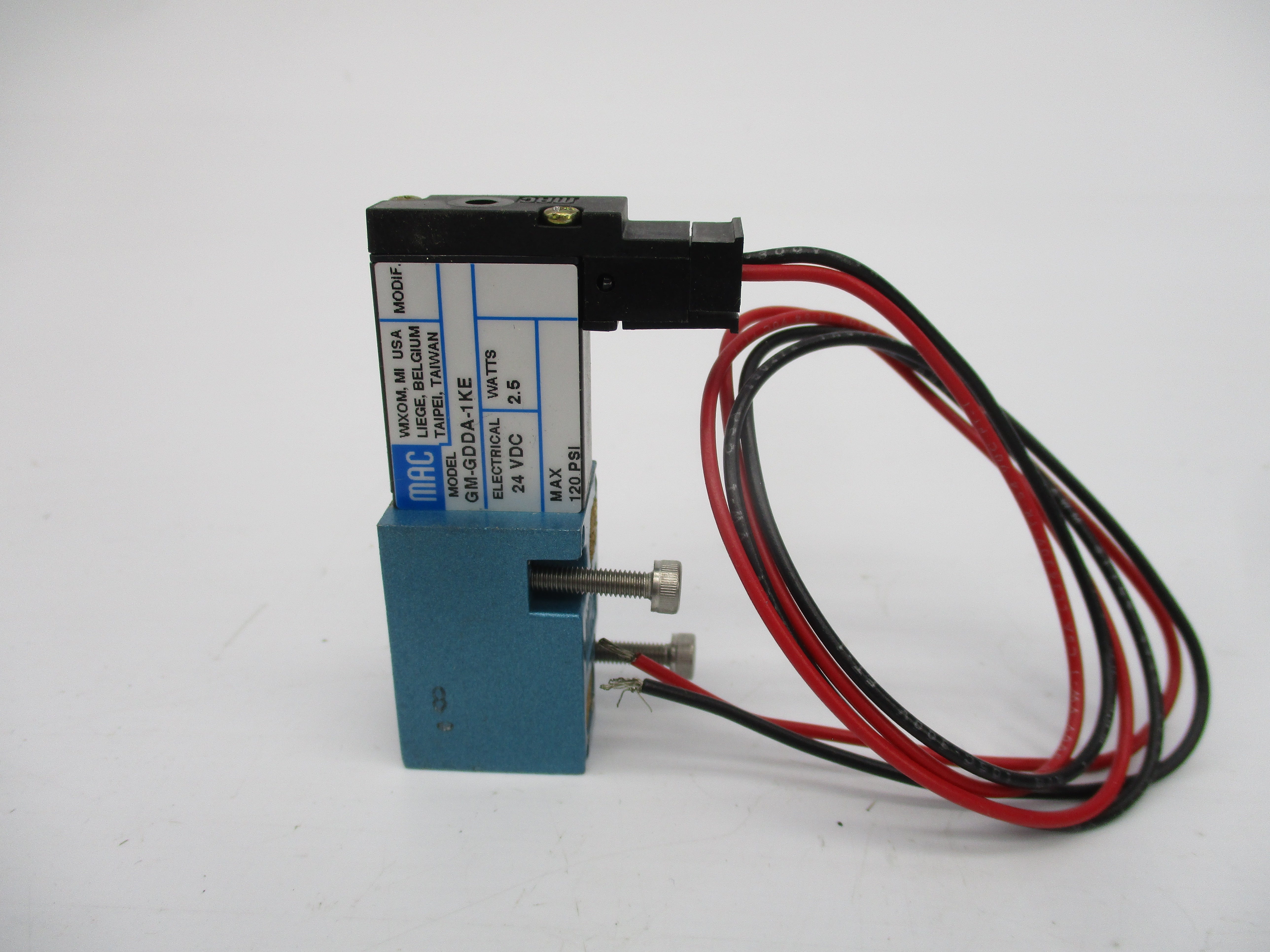 MAC GM-GDDA-1KE 24VDC 120PSI NSMP