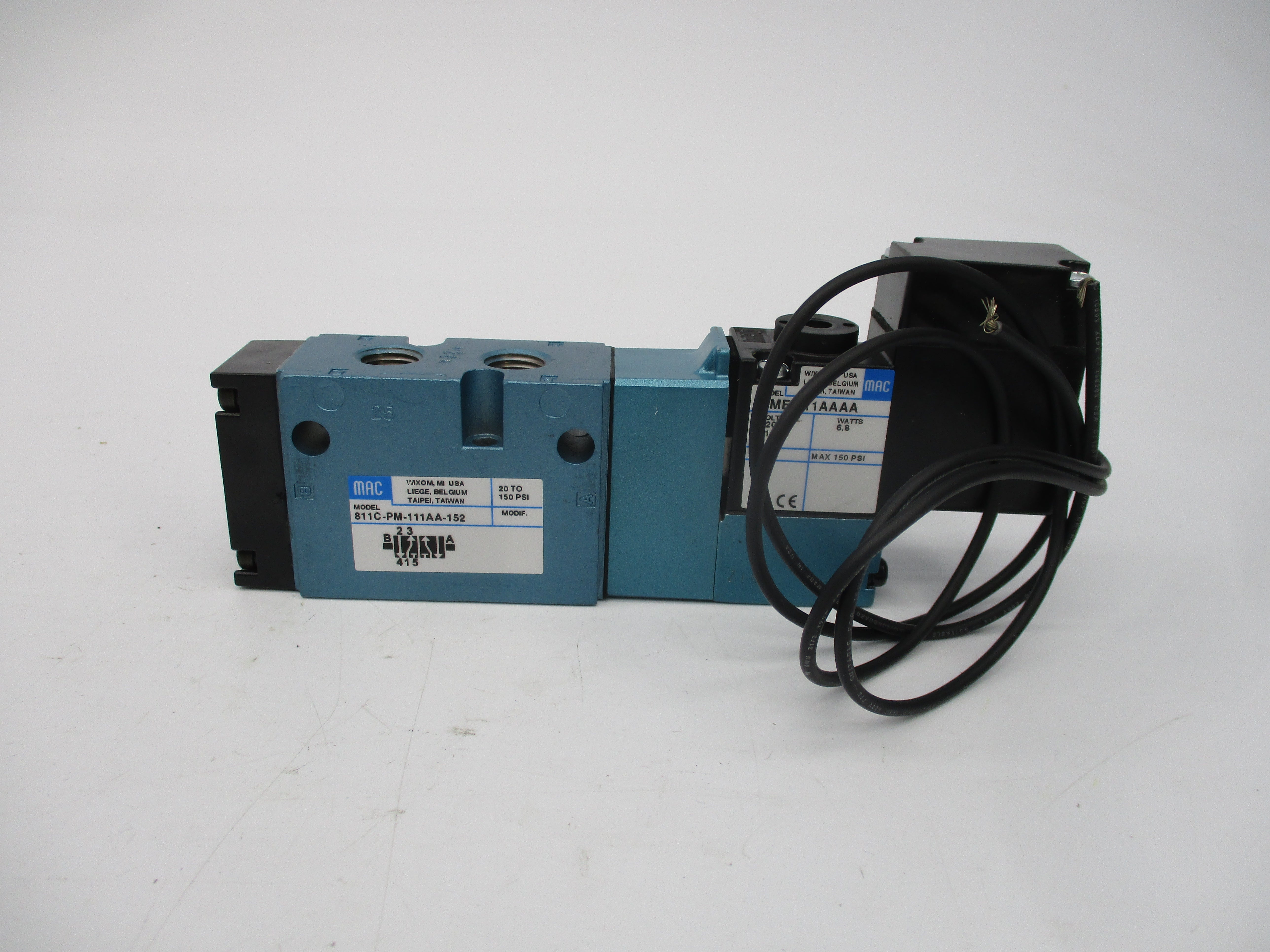 MAC 811C-PM-111AA-152 110/120V 20-150PSI NSMP