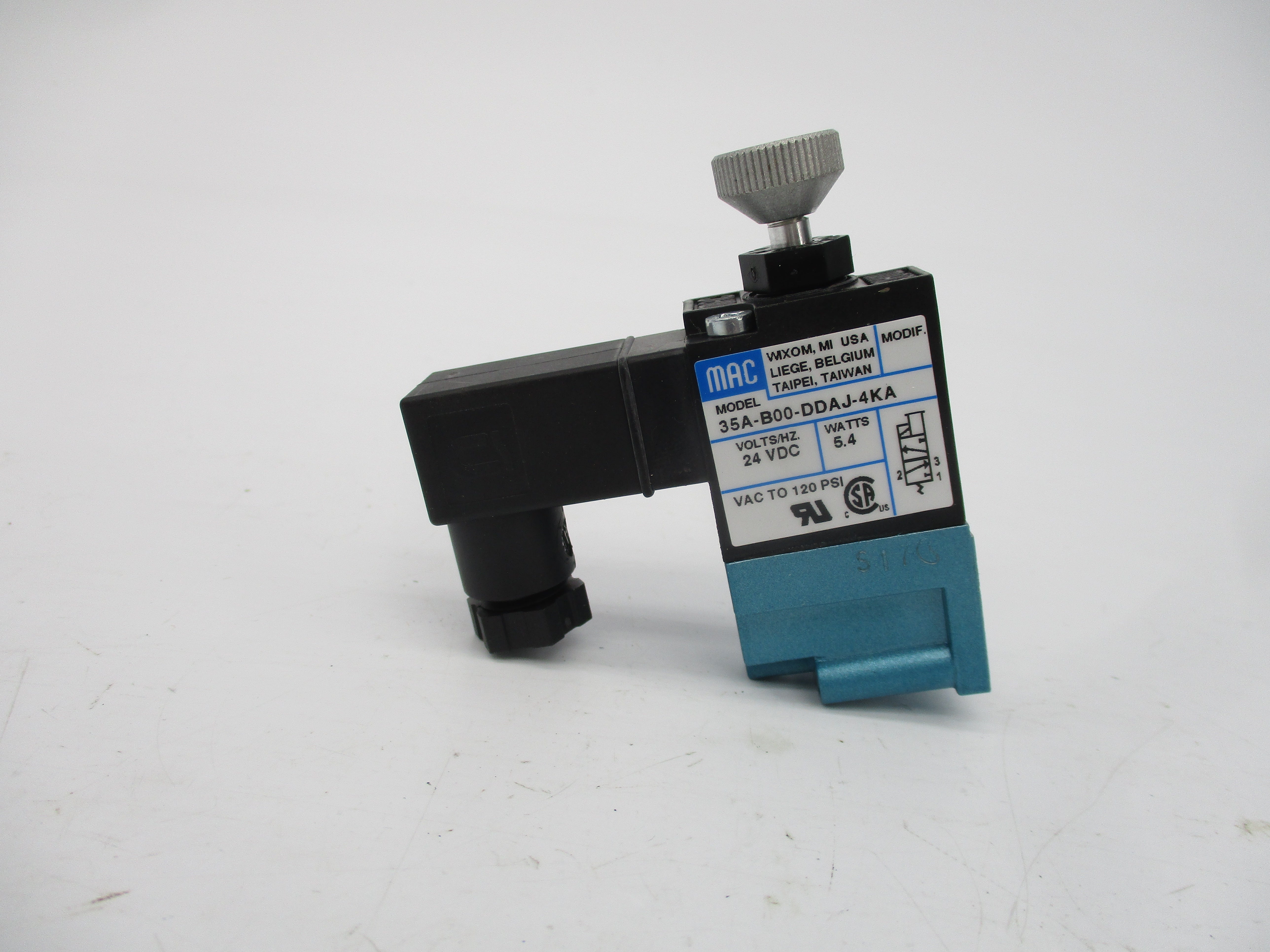 MAC 35A-B00-DDAJ-4KA 24VDC 120PSI NSMP