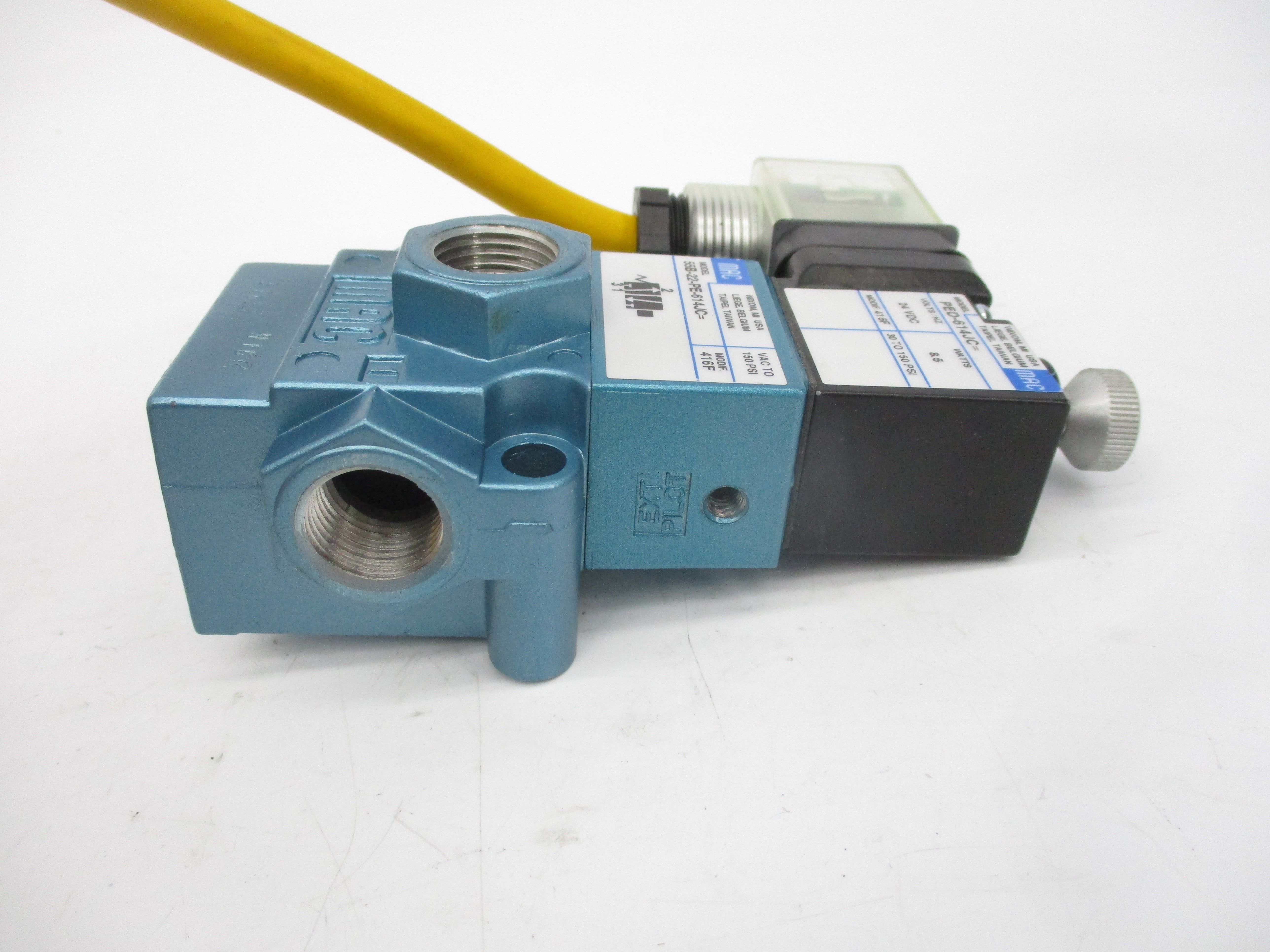 MAC 55B-22-PE-614JC 24VDC 150PSI NSMP