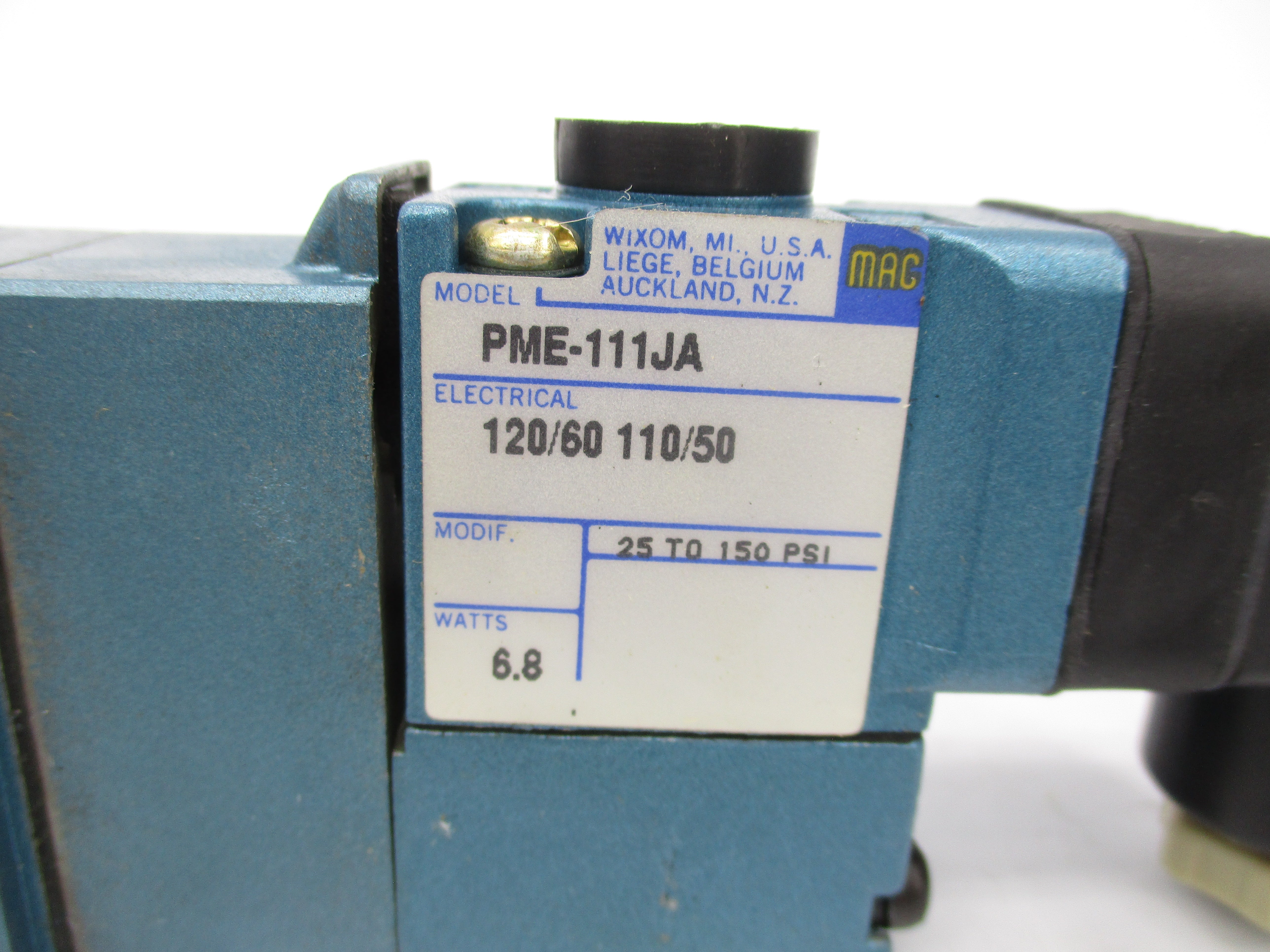 MAC 821C-PM-111JA-152 110/120V 150PSI NSMP