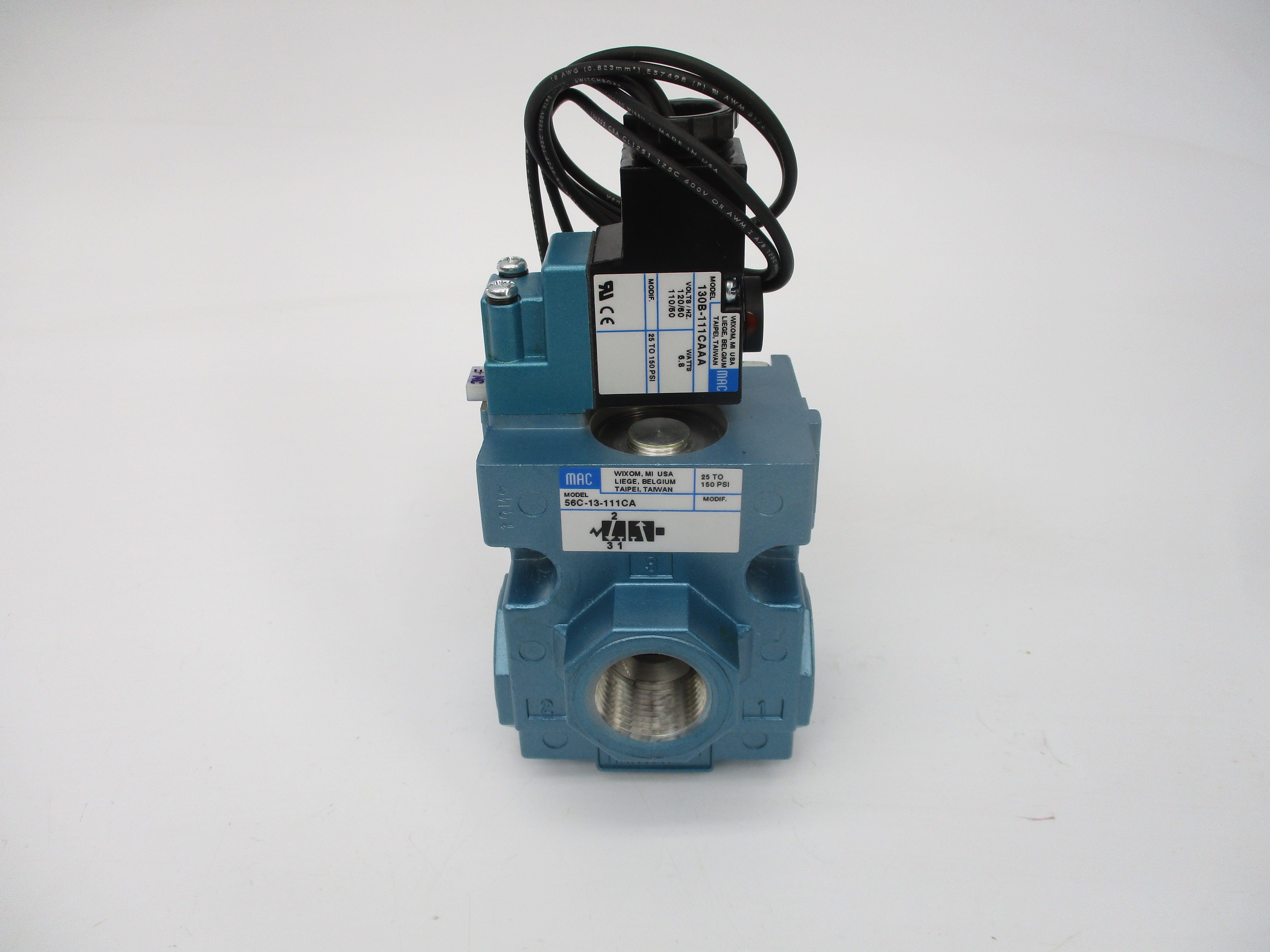 MAC 56C-13-111CA 110/120V 25-150PSI NSMP