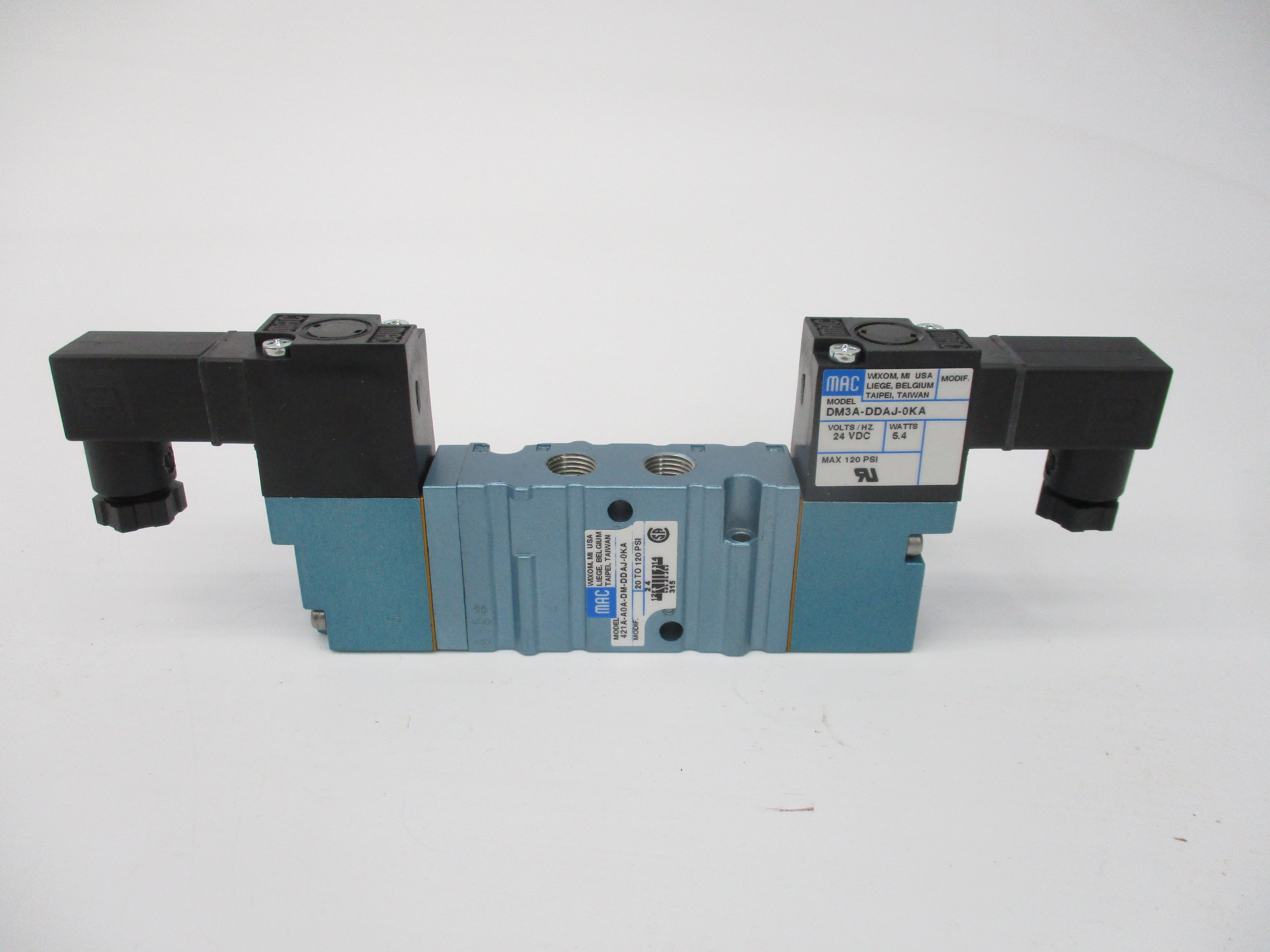 MAC 421A-A0A-DM-DDAJ-0KA 24VDC 20-120PSI NSMP