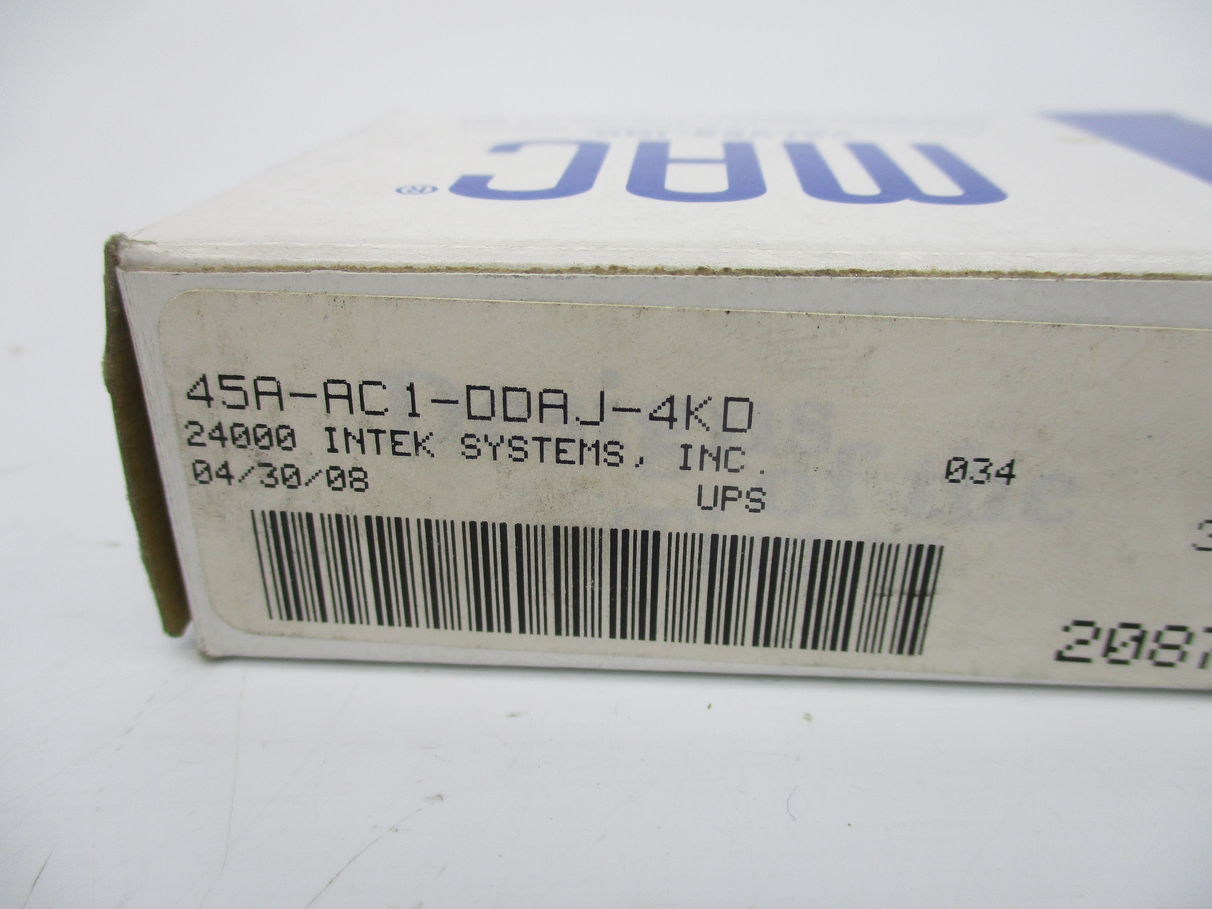 MAC 45A-AC1-DDAJ-4KD 24VDC 120PSI NSMP
