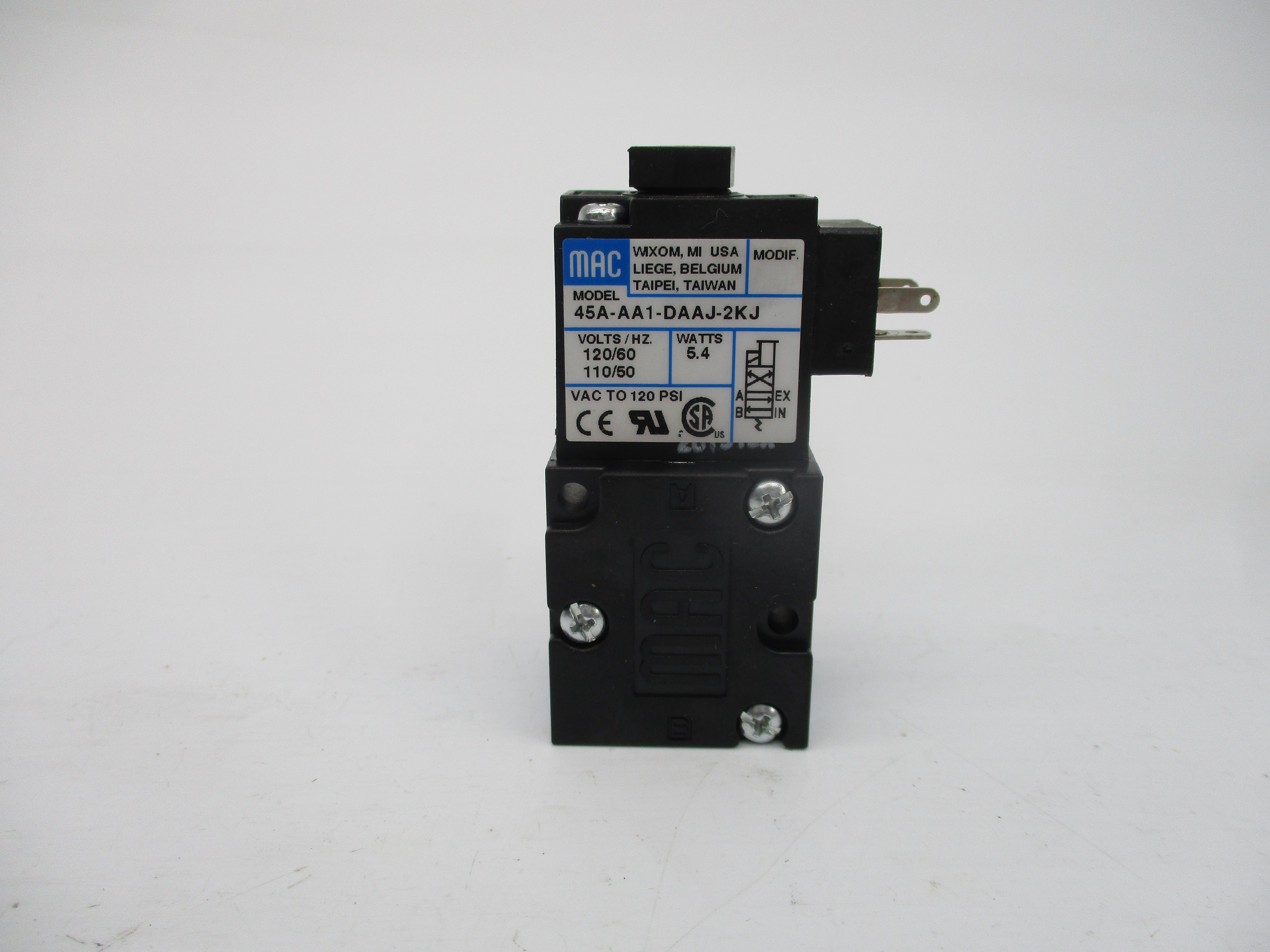 MAC 45A-AA1-DAAJ-2KJ 110/120V 120PSI NSMP