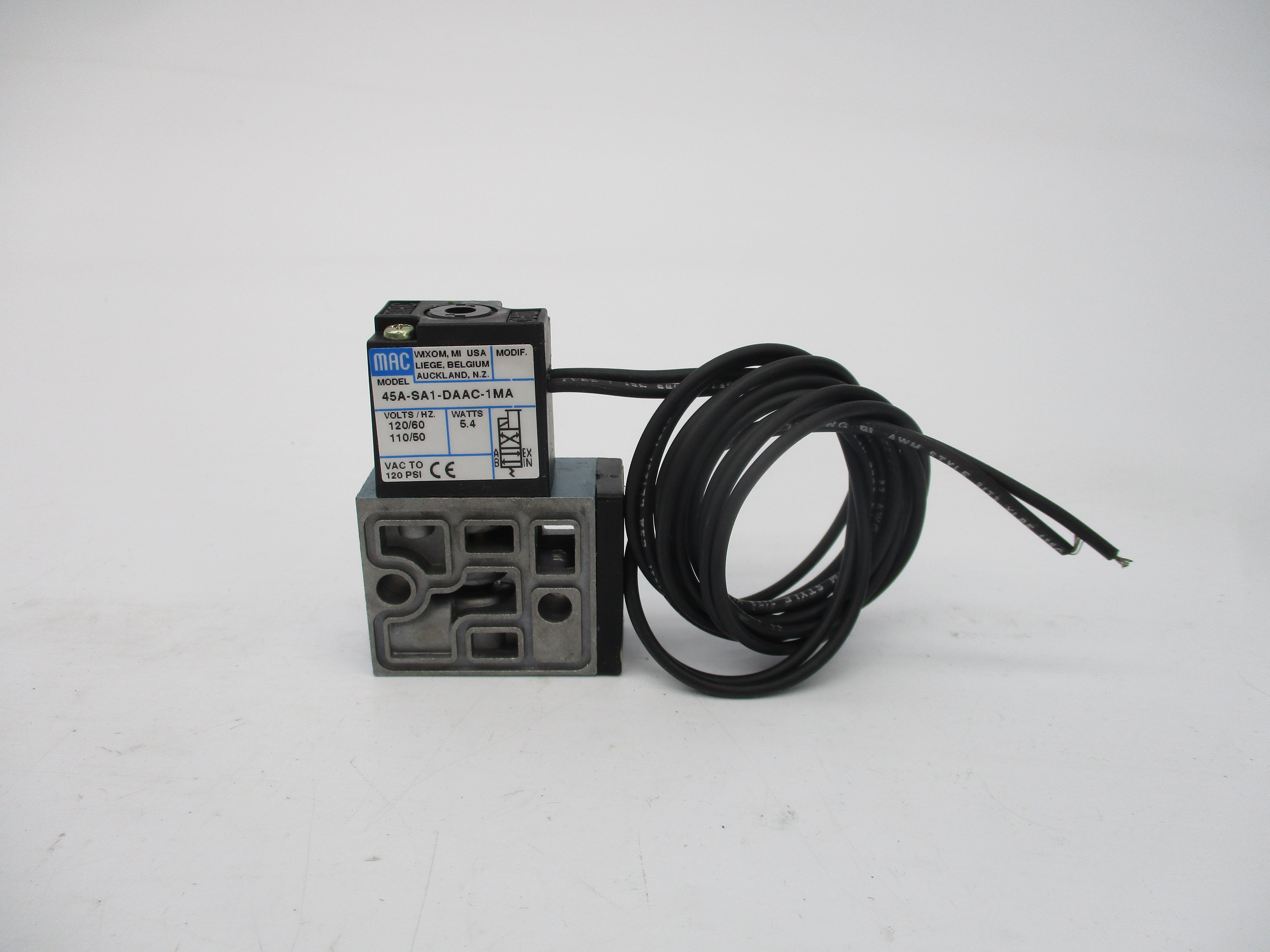 MAC 45A-SA1-DAAC-1MA 110/120V 120PSI NSMP