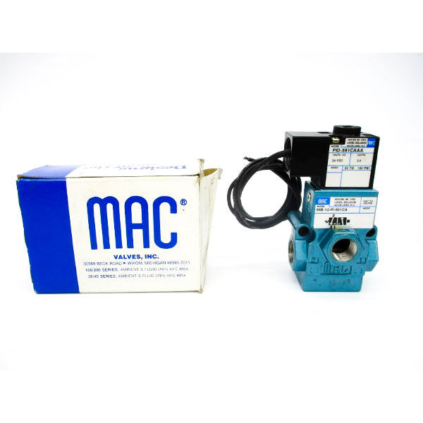 MAC 55B-12-PI-591CA 24VDC 150PSI NSMP