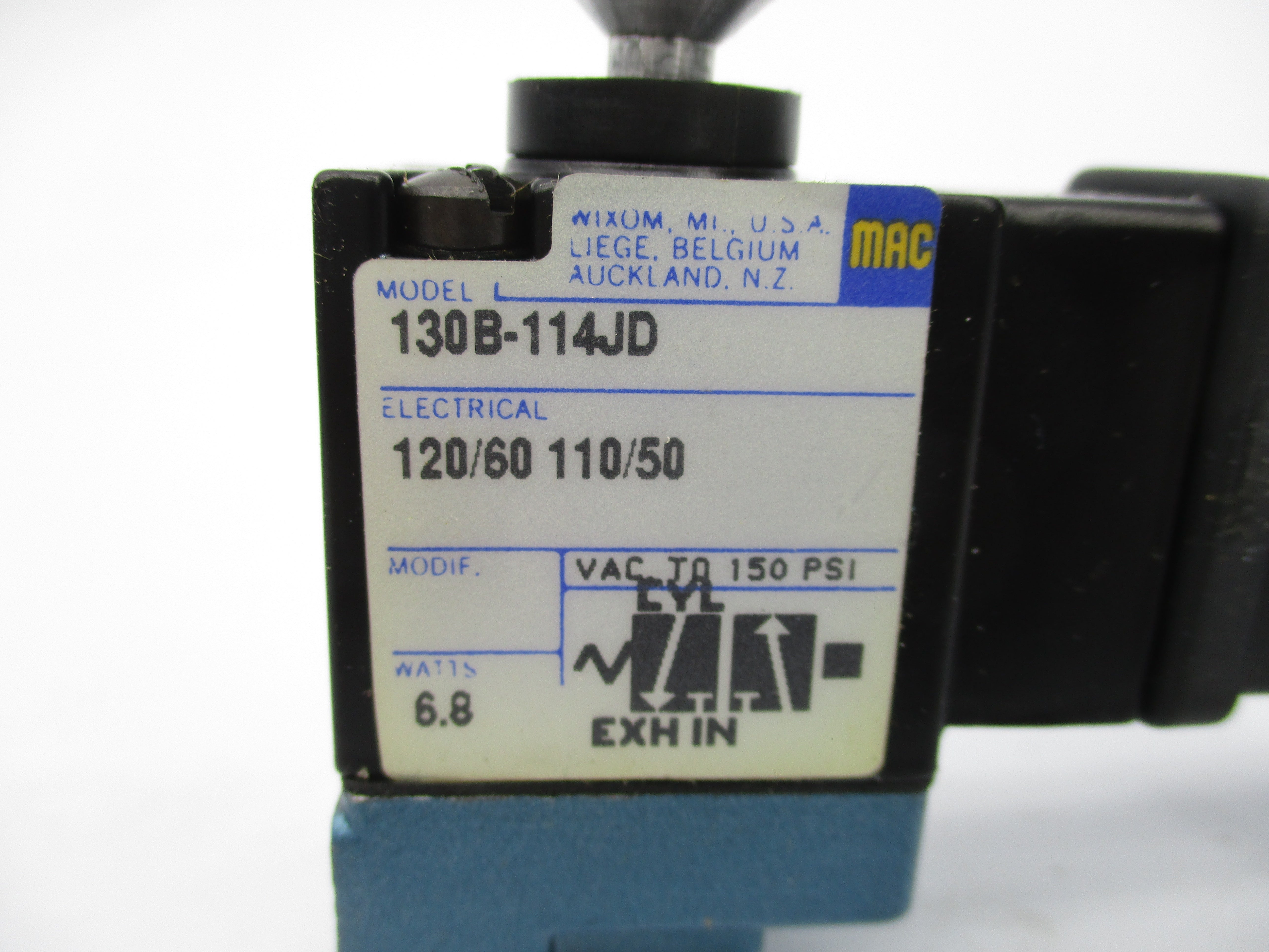 MAC 130B-114JD 110/120V 150PSI NSMP