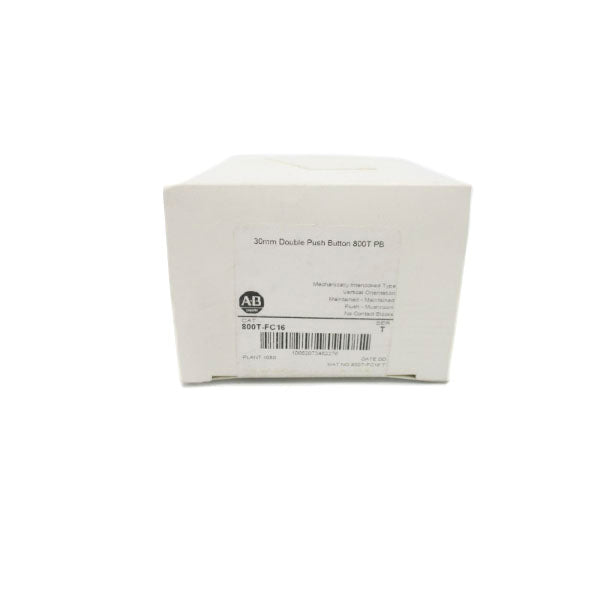 ALLEN BRADLEY 800T-FC16 SER. T (WH) NSFS