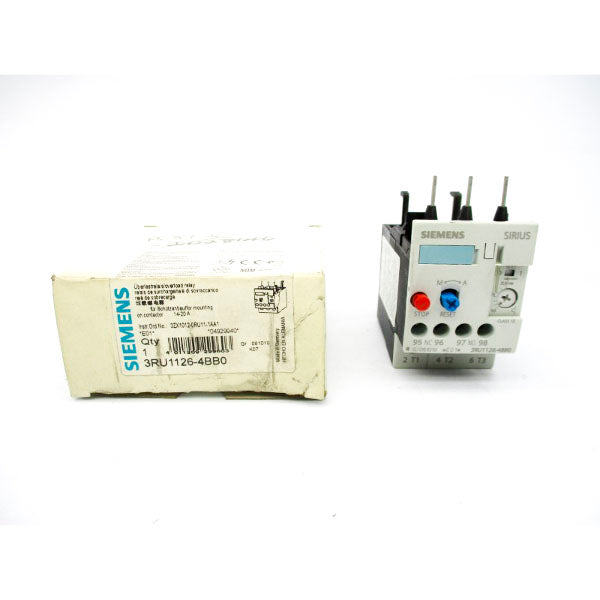 SIEMENS 3RU1126-4BB0 600VAC 14-20A NSMP