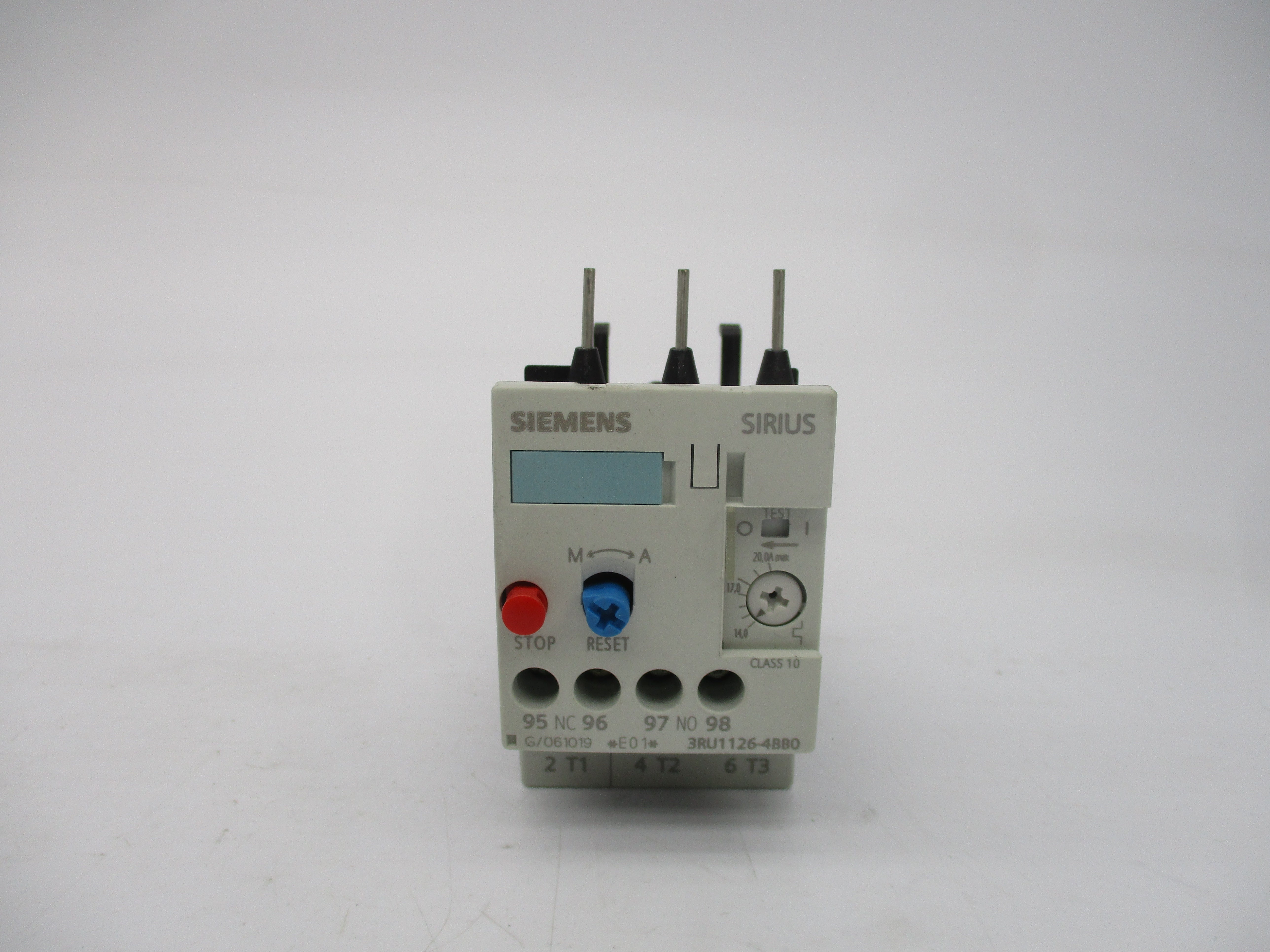SIEMENS 3RU1126-4BB0 600VAC 14-20A NSMP