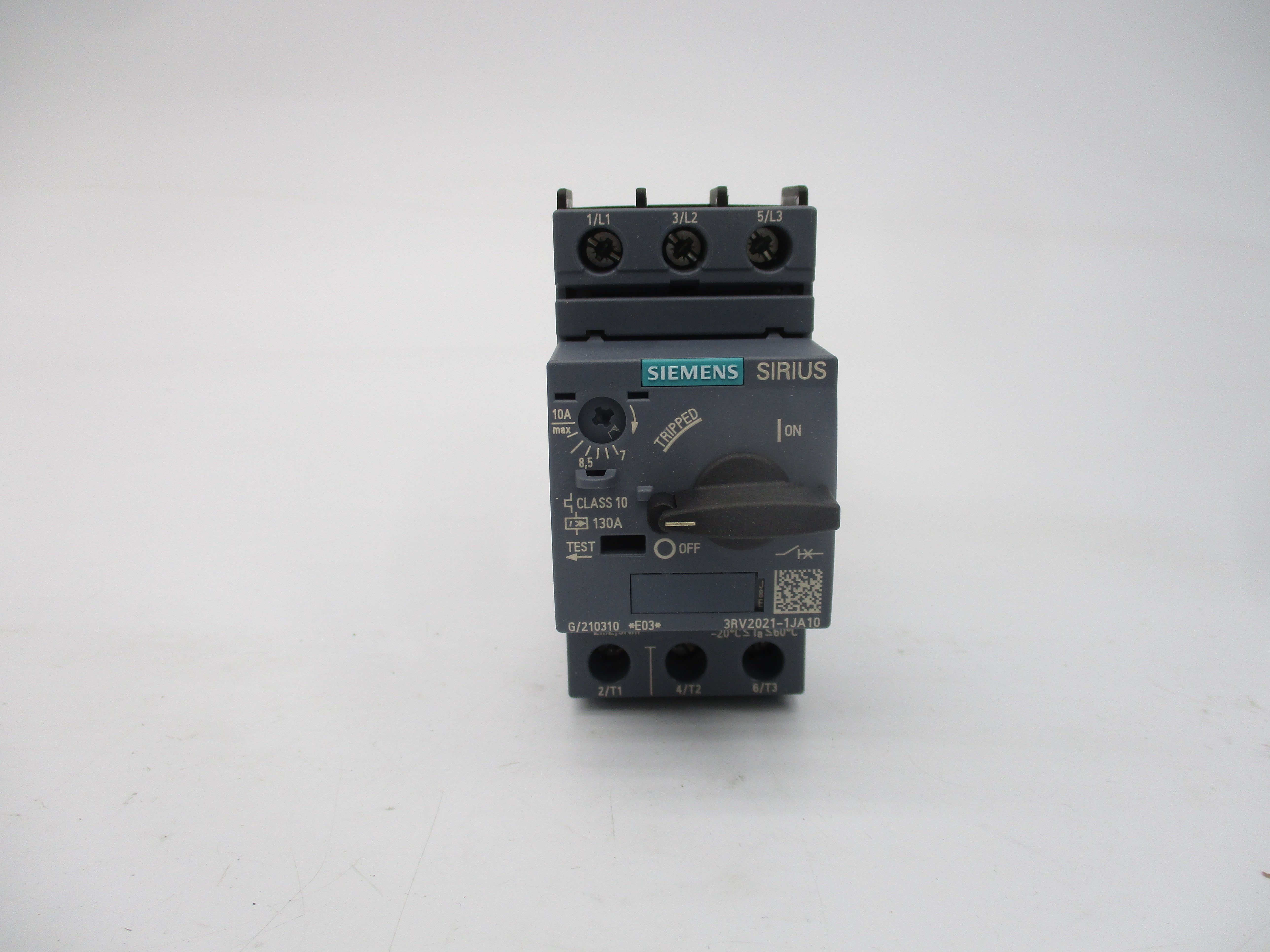 SIEMENS 3RV2021-1JA10 600VAC 7-10A NSMP