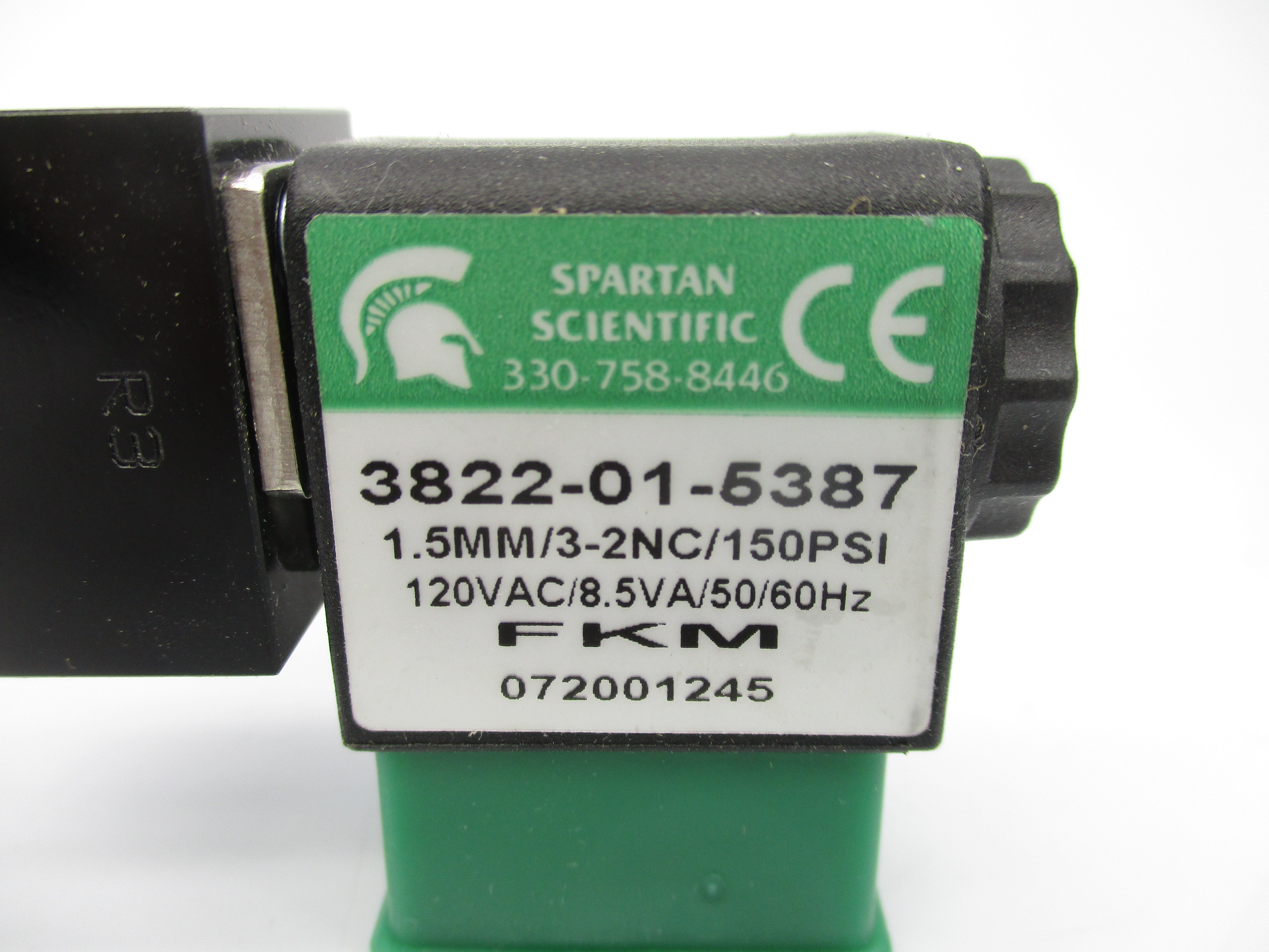SPARTAN SCIENTIFIC 3822-01-5387 120VAC 150PSI NSMP
