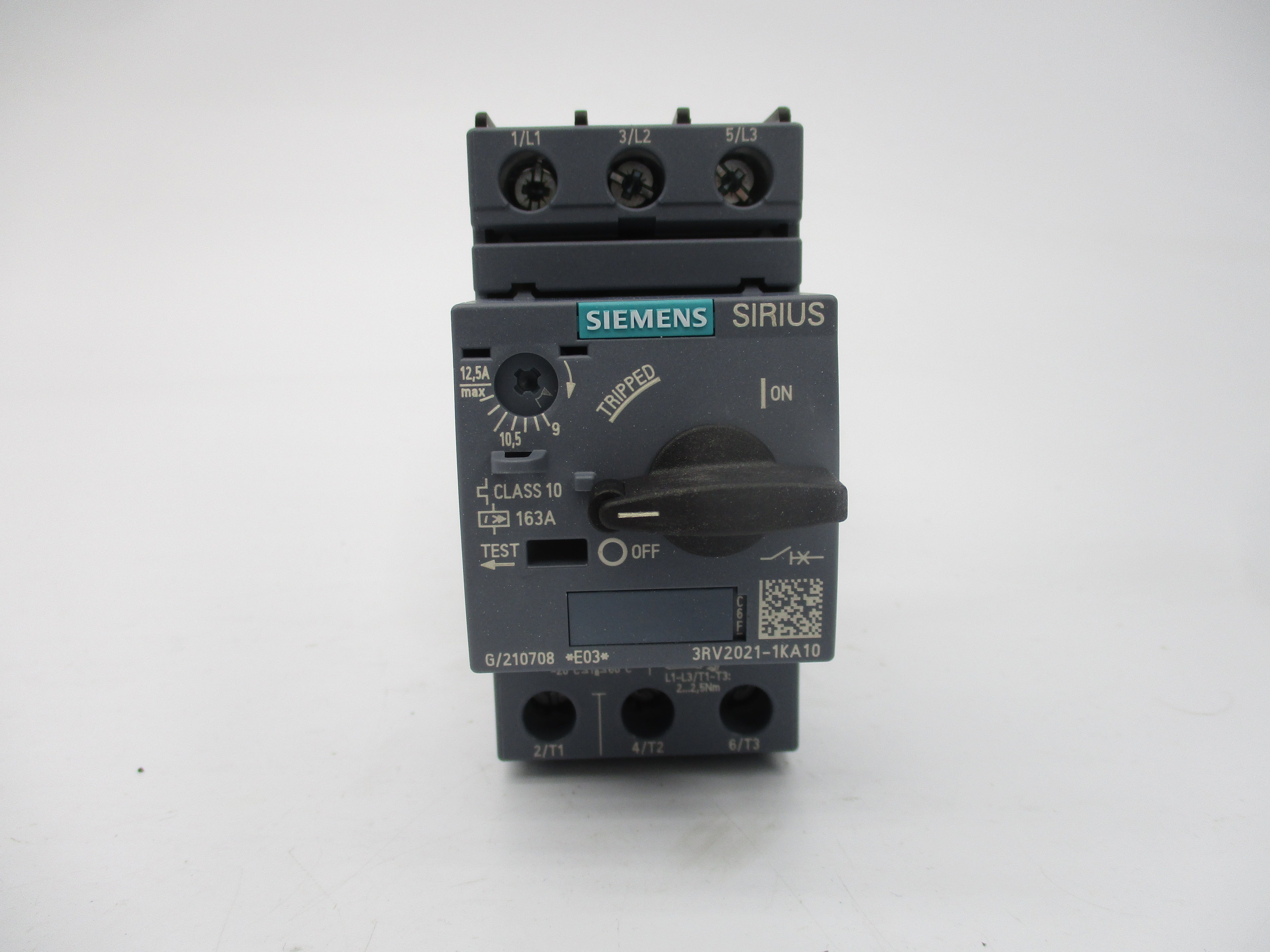 SIEMENS 3RV2021-1KA10 690V 9-12.5A NSMP
