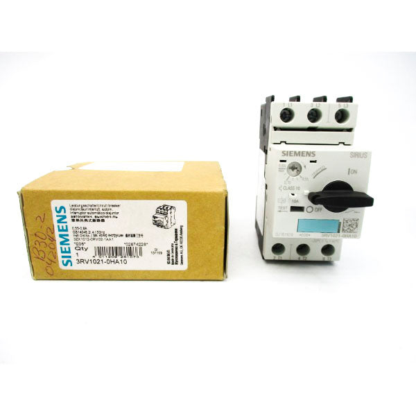 SIEMENS 3RV1021-0HA10 690V 0.55-0.8A NSMP