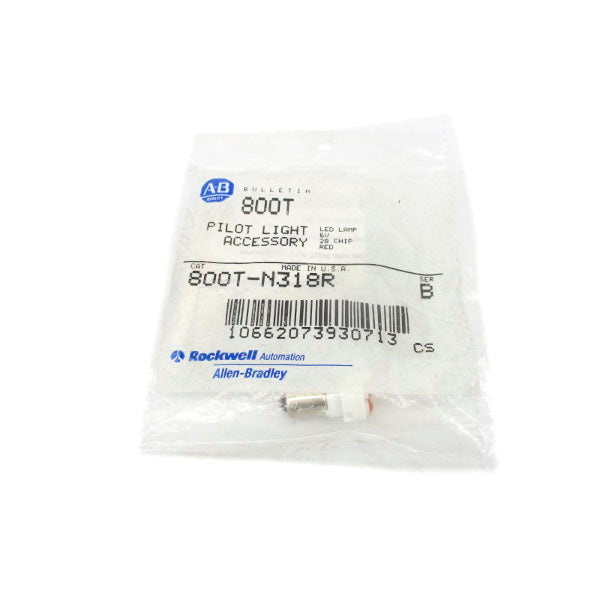 ALLEN BRADLEY 800T-N318R SER. B 6V NSMP