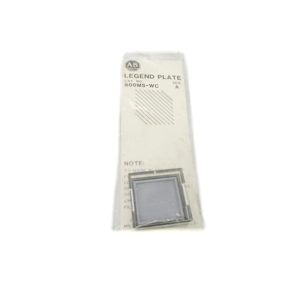 ALLEN BRADLEY 800MS-WC SER. A (GREY) NSMP
