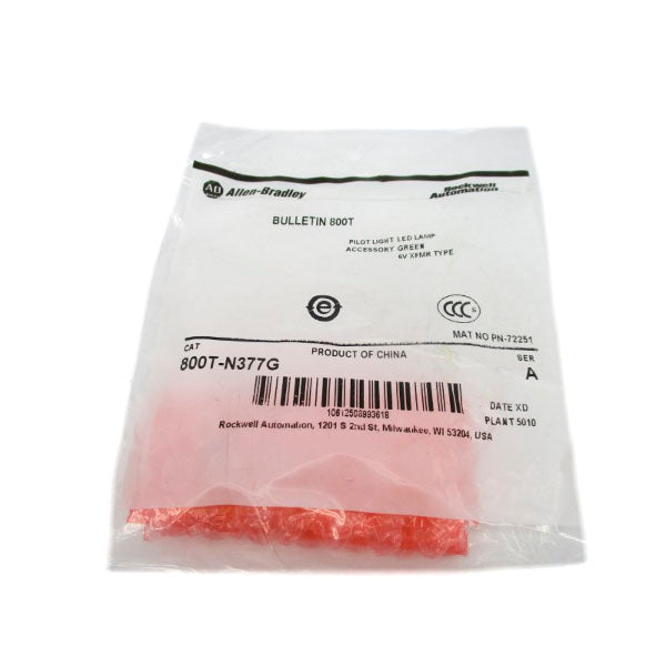 ALLEN BRADLEY 800T-N377G SER. A 6V NSMP