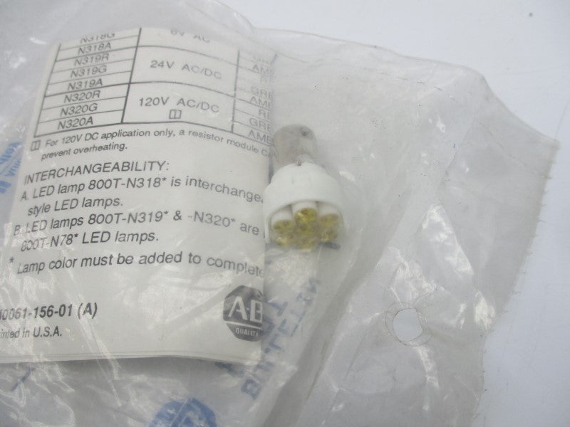 ALLEN BRADLEY 800T-N318A SER. B 6V NSMP