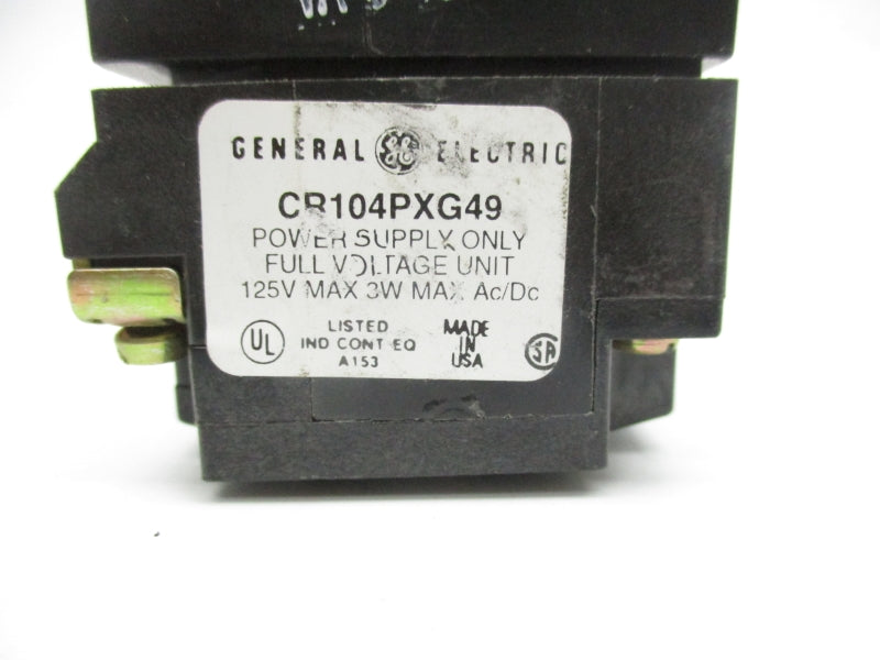 GENERAL ELECTRIC CR104PXG49R 125V NSNP