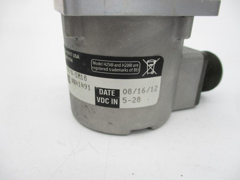 BEI XH25D-SS-300-ABZC-28V/V-SM18 01002-8502 5-28VDC NSNP