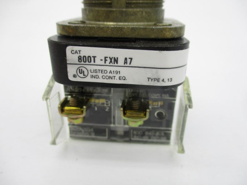 ALLEN BRADLEY 800T-FXN6A7 SER. T 600V NSMP