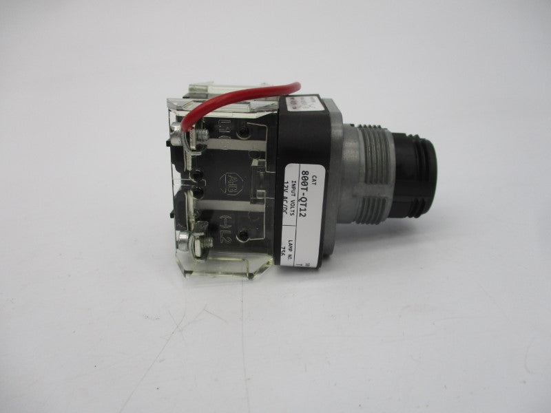 ALLEN BRADLEY 800T-QT12 SER. T 12VAC/DC (WH) NSMP