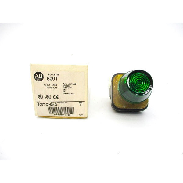 ALLEN BRADLEY 800T-QH24G SER. T 24VAC/DC (WH) NSMP