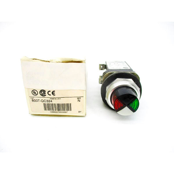 ALLEN BRADLEY 800T-QC324 SER. N 24VAC/DC (WH) NSMP