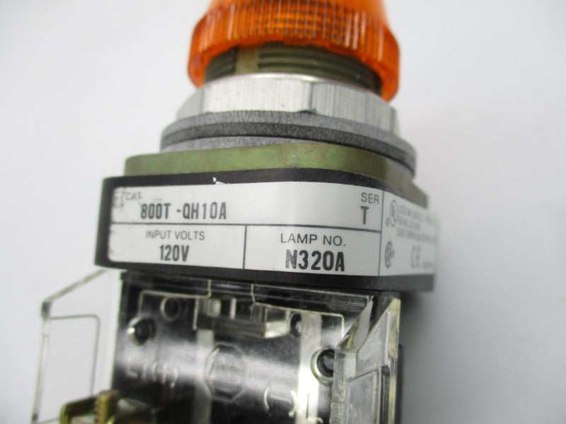 ALLEN BRADLEY 800T-QH10A SER. T 120V (GY/BL) NSMP