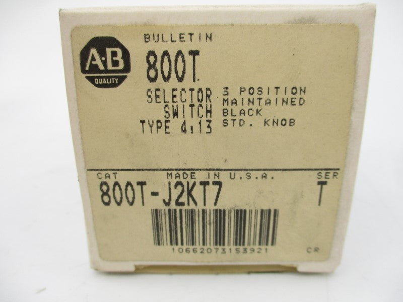 ALLEN BRADLEY 800T-J2KT7 SER. T (GY/BL) NSMP