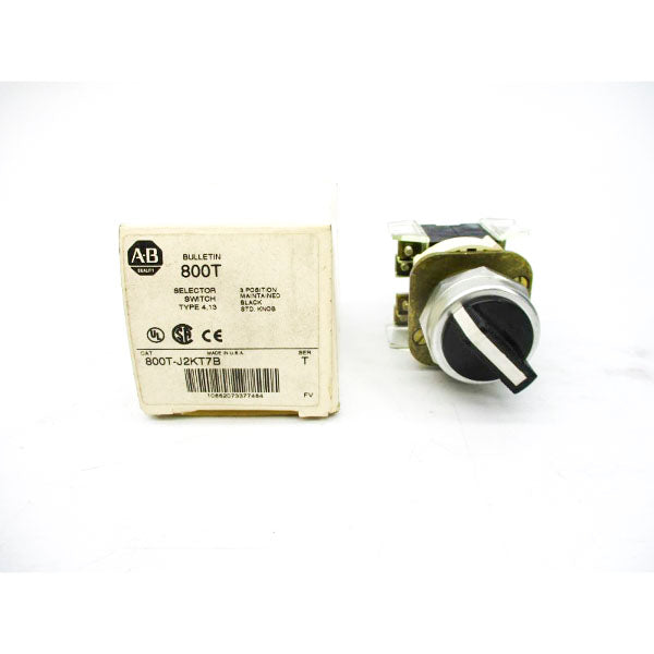 ALLEN BRADLEY 800T-J2KT7B SER. T 600V (WH) NSMP