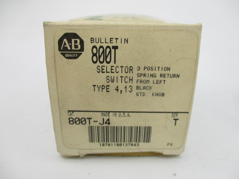 ALLEN BRADLEY 800T-J4 SER. T (GY/BL) NSMP