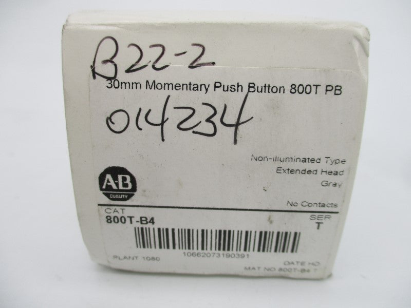 ALLEN BRADLEY 800T-B4 SER. T (WH) NSMP