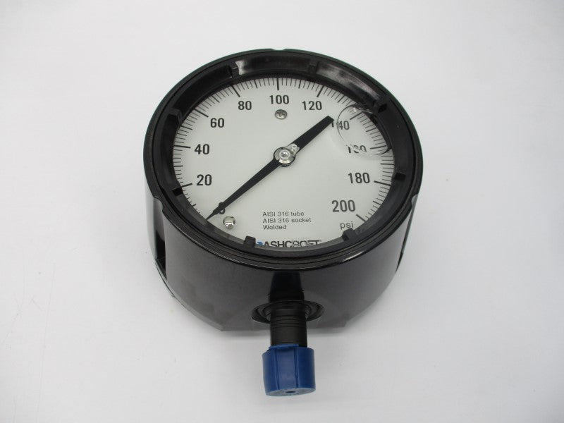 ASHCROFT 45-1279-SSL-04L-200# 0-200PSI 4-1/2" NSMP