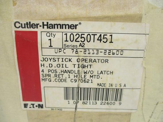 CUTLER HAMMER 10250T451 SER. A2 NSFS