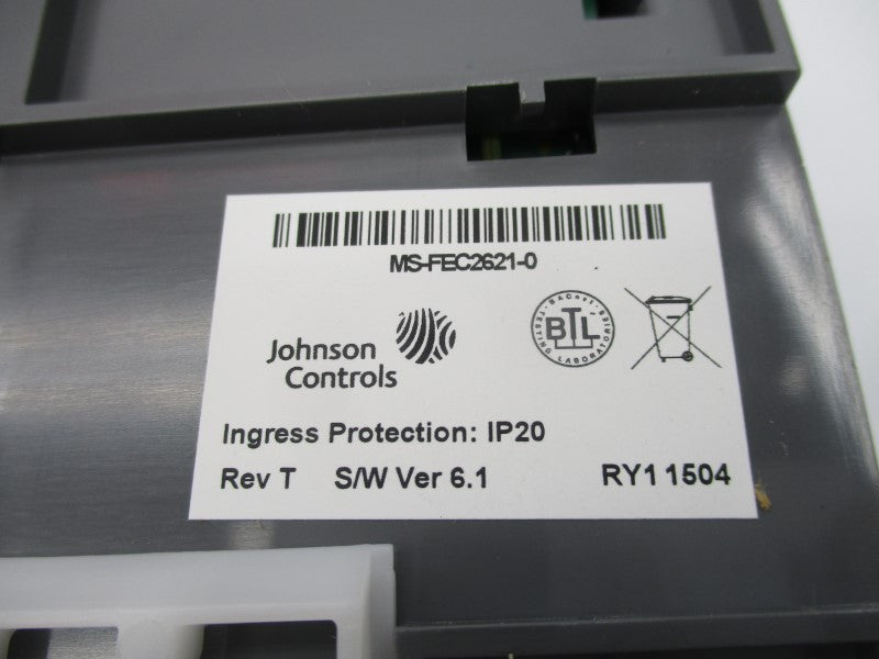 JOHNSON CONTROLS MS-FEC2621-0 24VAC REV. T NSMP