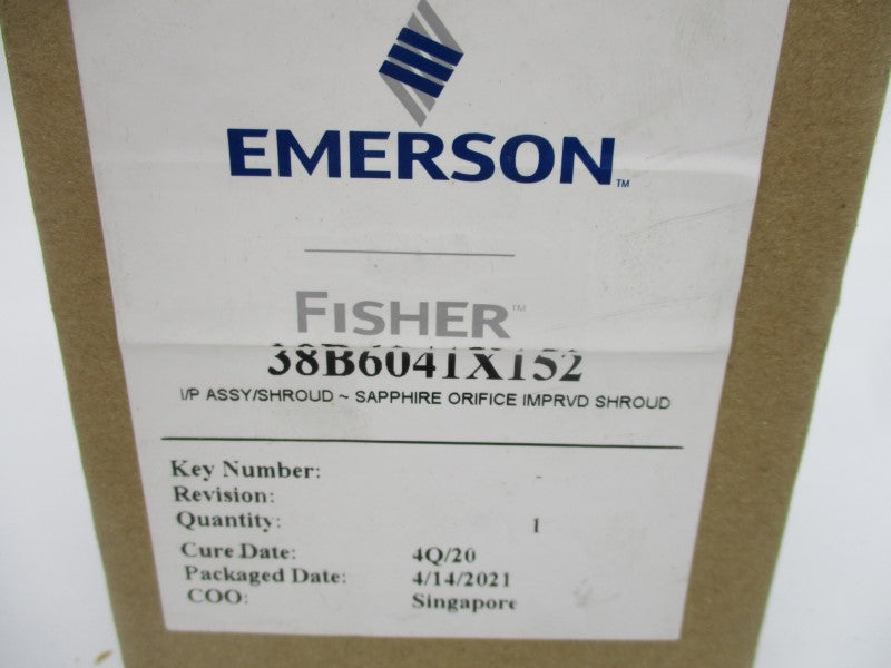FISHER CONTROLS 38B6041X152 NSMP