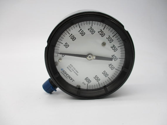 ASHCROFT 45-1279-SS-04L-600# 0-600PSI 4-1/2" NSMP