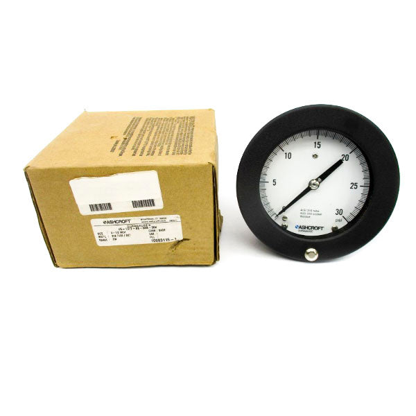 ASHCROFT 45-1377-SS-04B-30# 0-30PSI 4-1/2" NSMP