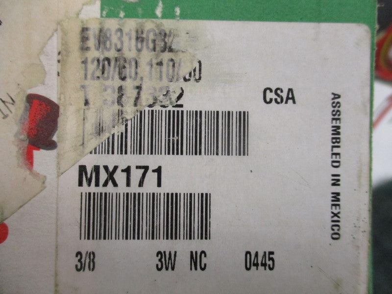 ASCO EV8316G82V 110/120V 15-150PSI 3/8" NSMP