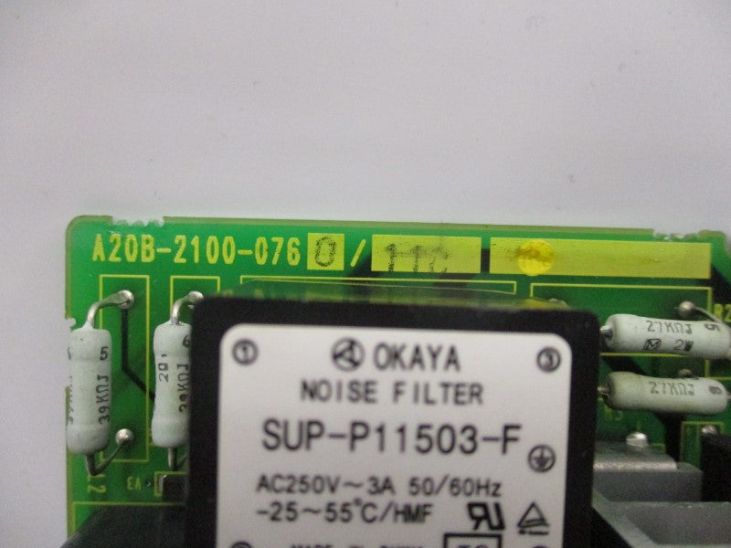 FANUC A20B-2100-0760/11C 200-240VAC (NO TERMINAL) UNMP