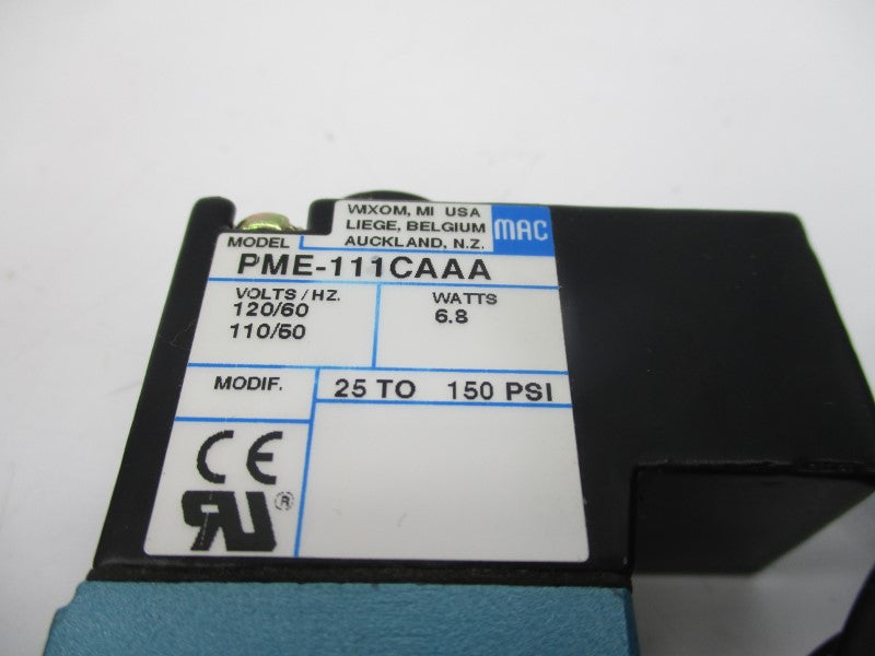 MAC PME-111CAAA 110/120V 25-150PSI NSNP