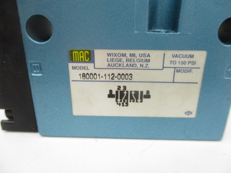 MAC 180001-112-0003 150PSI (AS PICTURED) NSNP