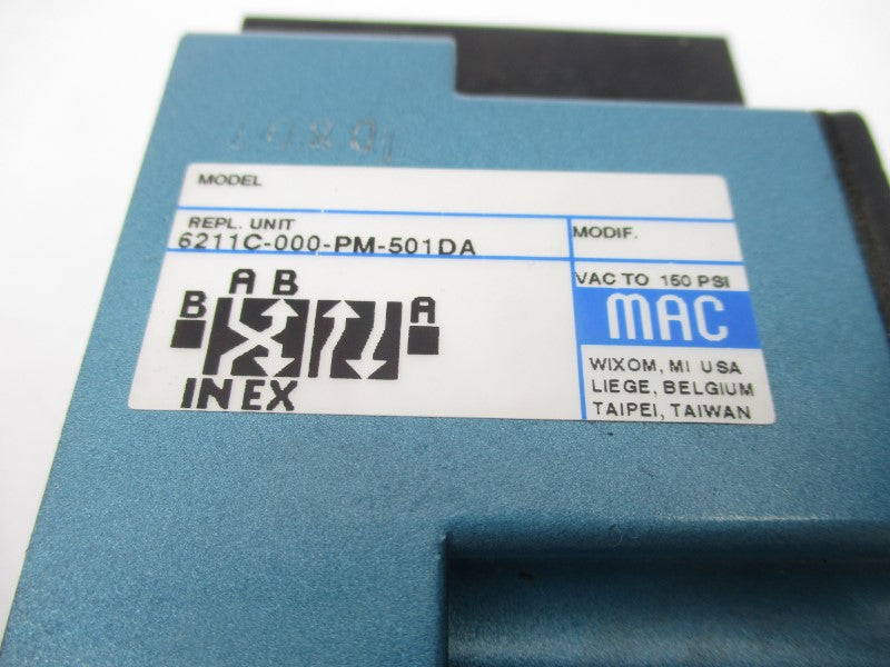 MAC 6211C-000-PM-501DA 150PSI (AS PICTURED) NSNP