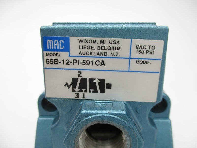 MAC 55B-12-PI-591CA 150PSI (AS PICTURED) NSNP