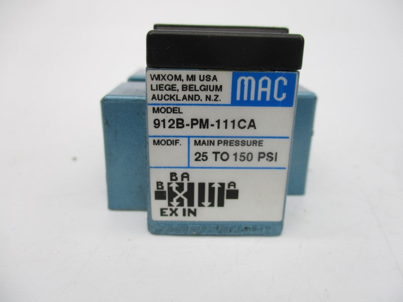MAC 912B-PM-111CA 25-150PSI (AS PICTURED) UNMP