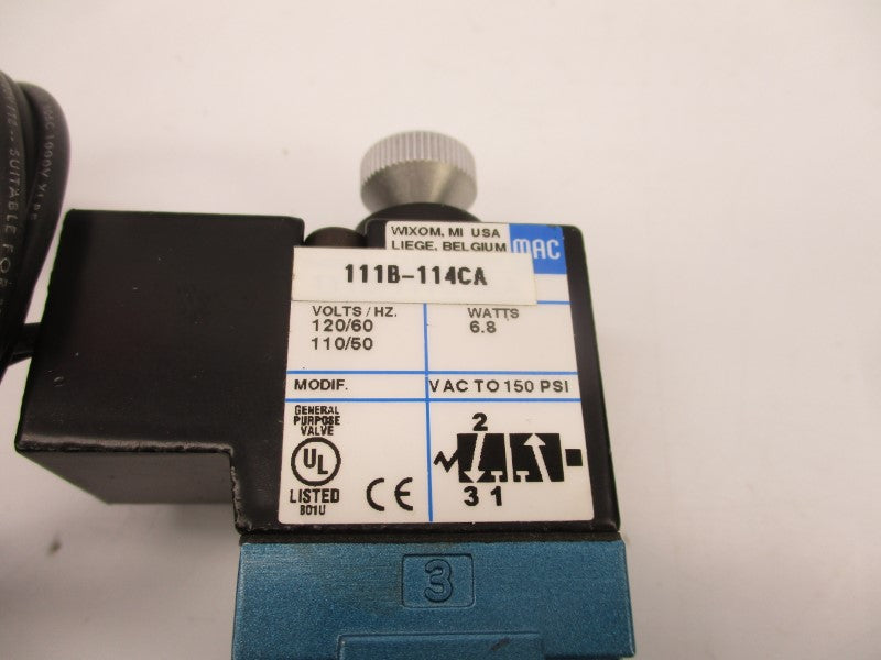 MAC 111B-114CA 110/120V 150PSI UNMP
