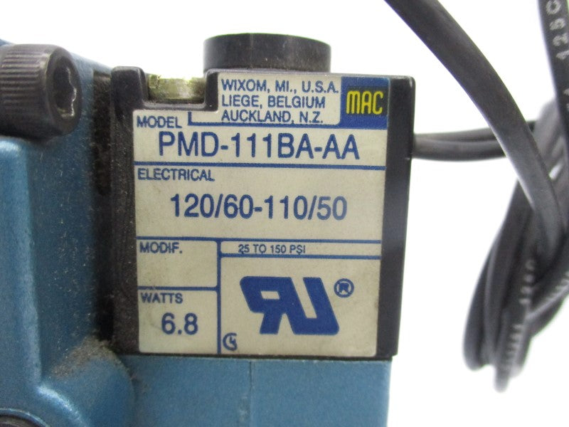 MAC 6532A-231-PM-111BA 110/120V 25-150PSI (AS PICTURED) UNMP